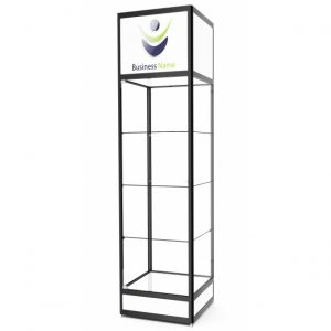 Tall Glass Display Fixtures 11