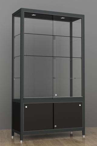 Large freestanding display case